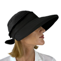 LADIES VISOR - BLACK