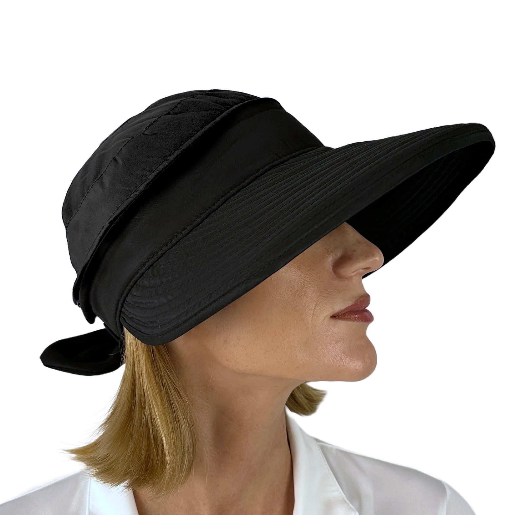 LADIES VISOR - BLACK
