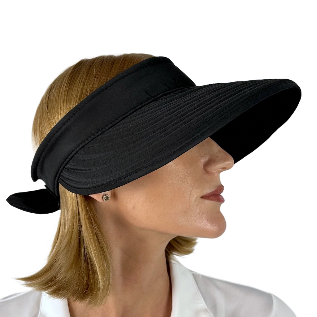 LADIES VISOR - BLACK