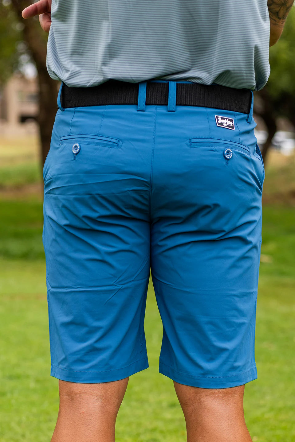 BOOYAA BIRDIE BREATHER - GOLF SHORTS - PASTEL BLUE
