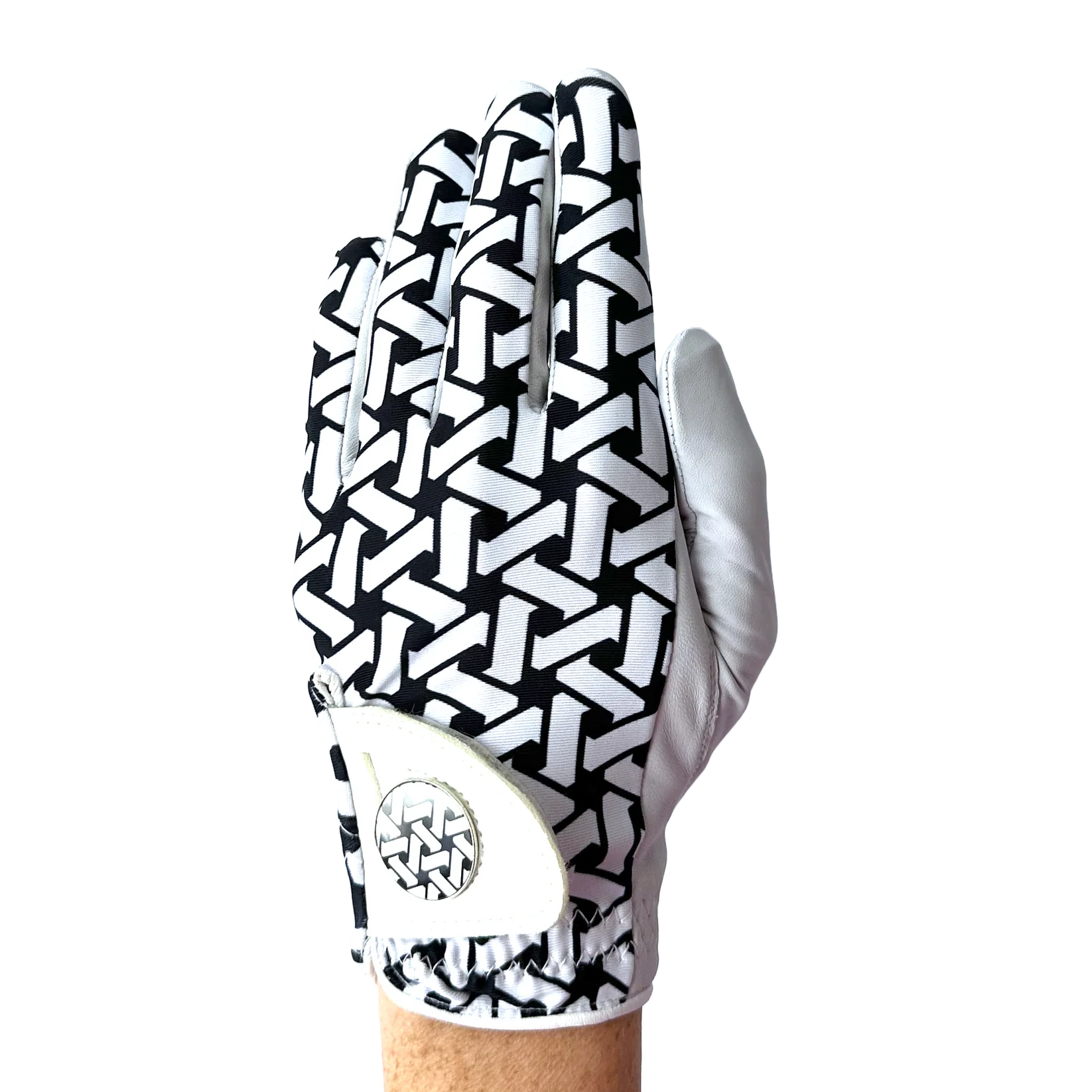 LADIES GOLF GLOVE - CHECKS