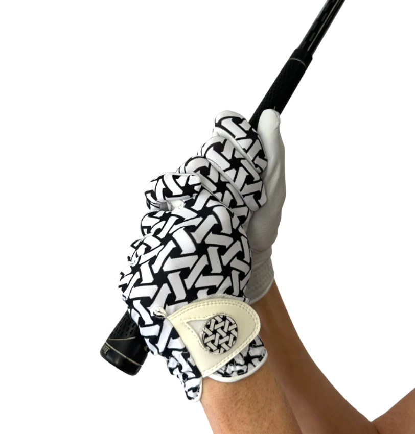 LADIES GOLF GLOVE - CHECKS