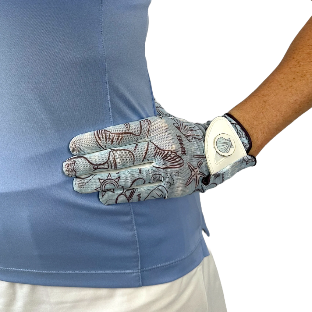 LADIES GOLF GLOVE - COASTAL