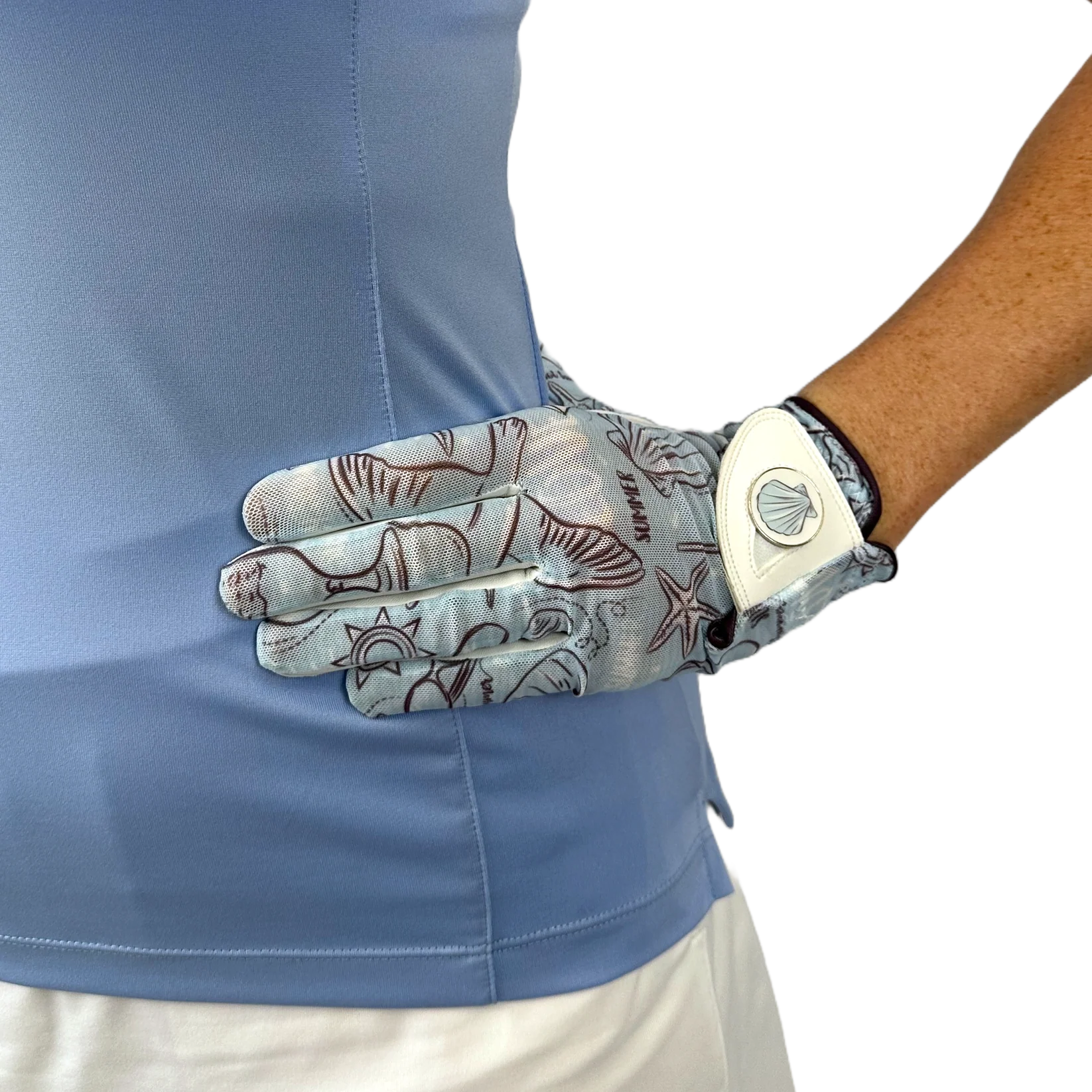 LADIES GOLF GLOVE - COASTAL
