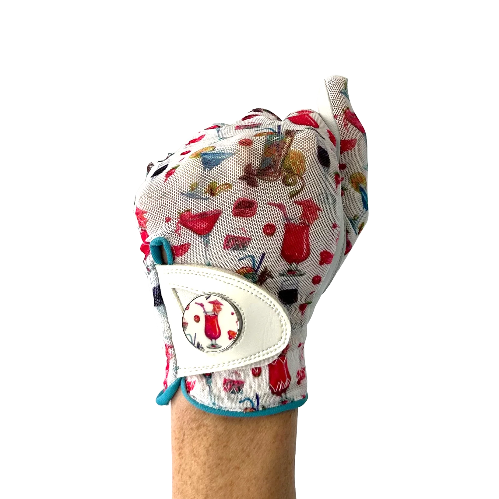 LADIES GOLF GLOVE - COCKTAILS
