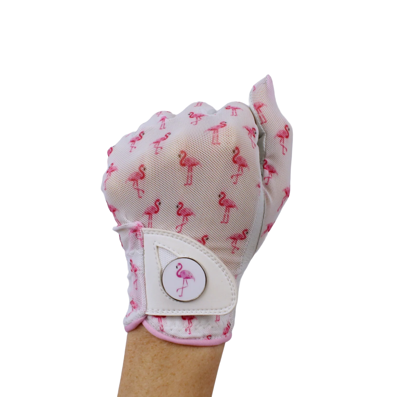 LADIES GOLF GLOVE - FLAMINGLE
