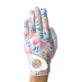 LADIES GOLF GLOVE - FLOWERS