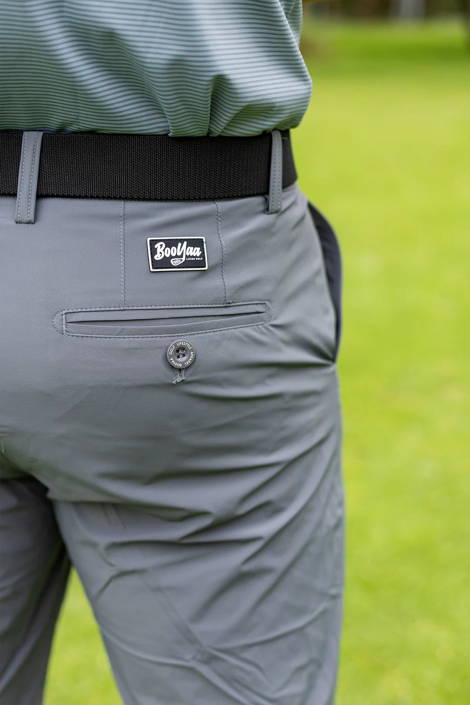 BOOYAA BIRDIE BREATHER - GOLF SHORTS - GREY