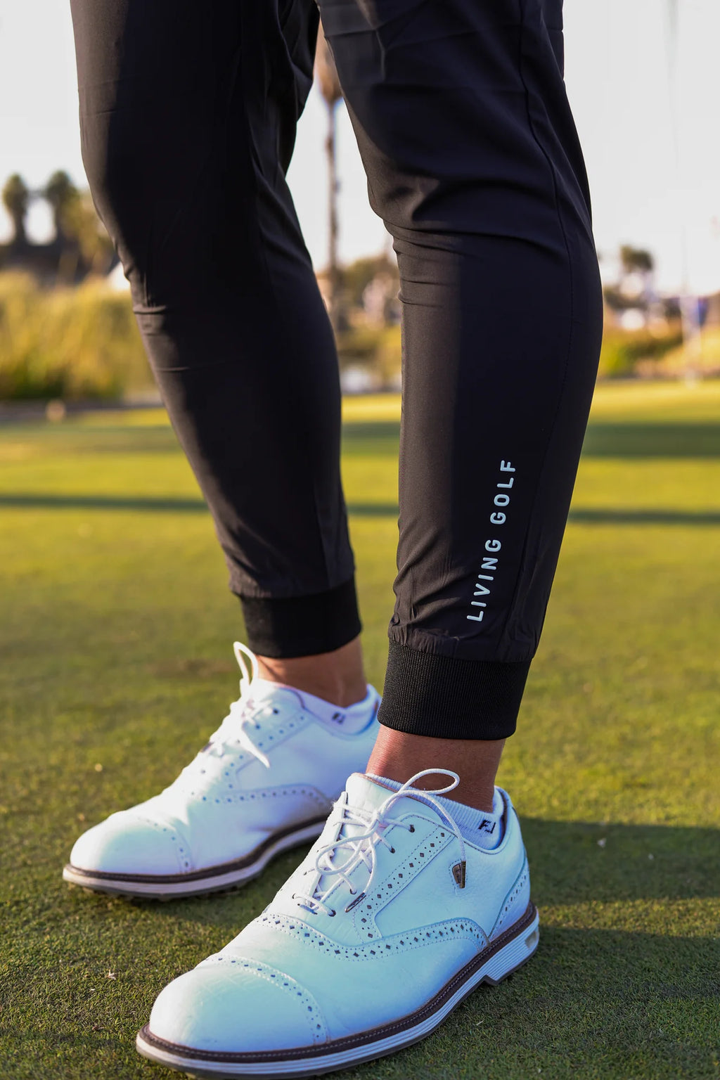 JOGGER PANTS - BLACK - BOOYAA GOLF
