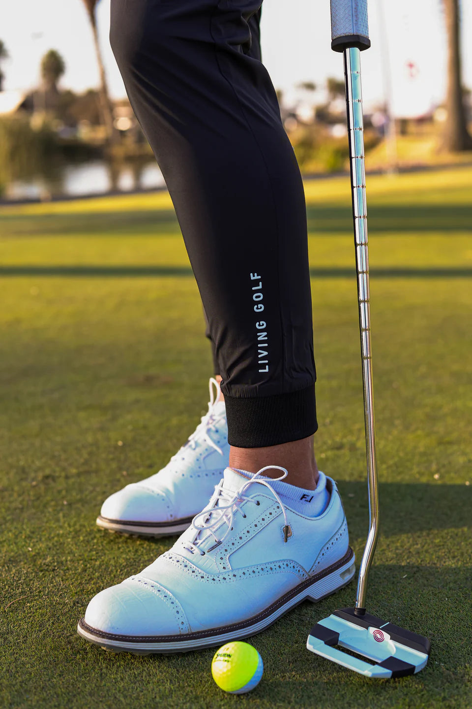JOGGER PANTS - BLACK - BOOYAA GOLF
