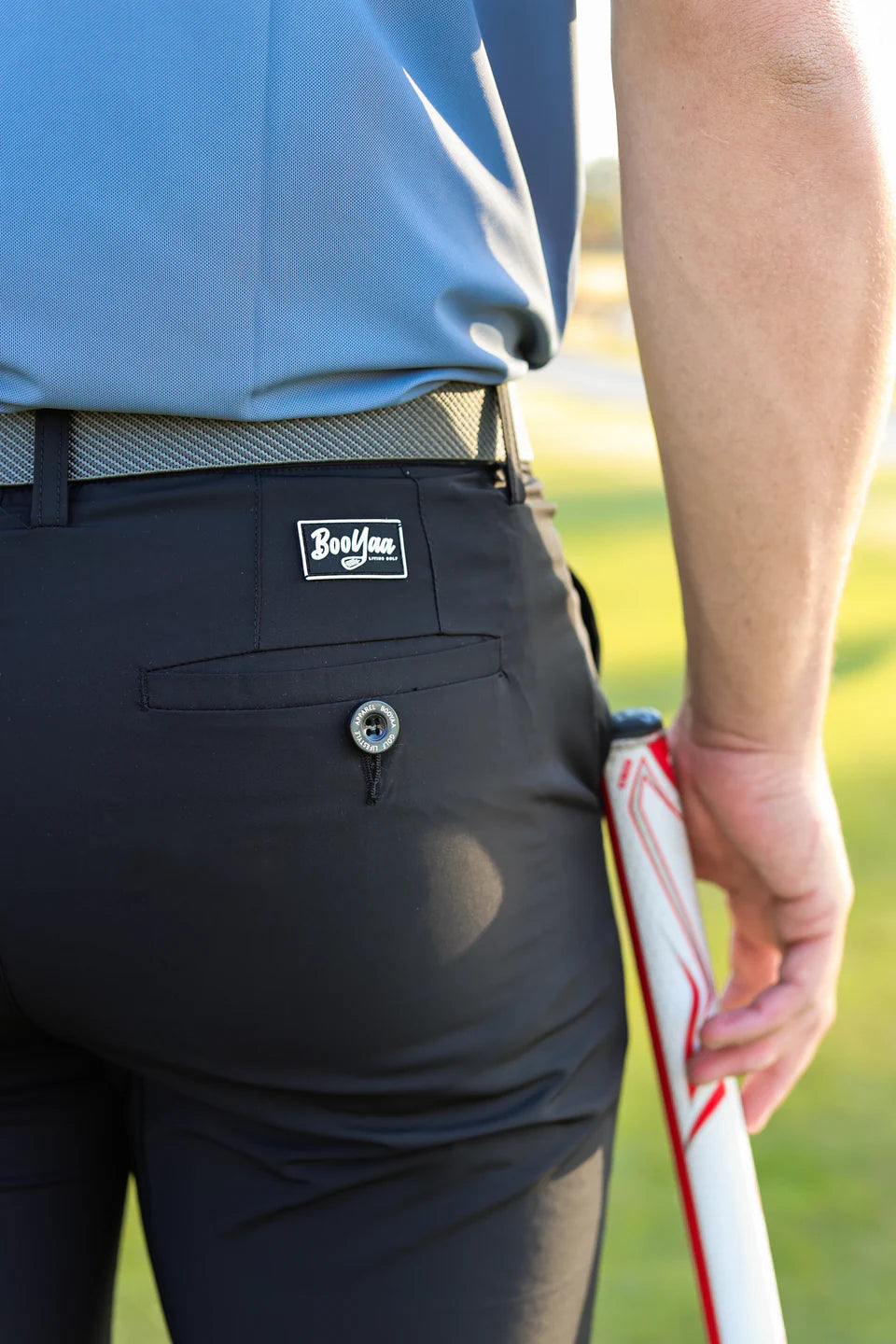 JOGGER PANTS - BLACK - BOOYAA GOLF