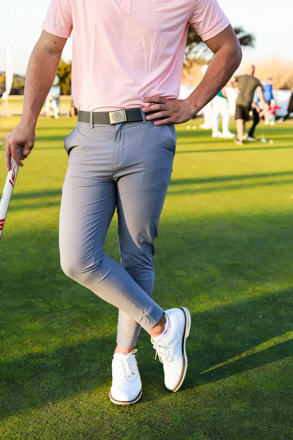 JOGGER PANTS - GREY - BOOYAA GOLF