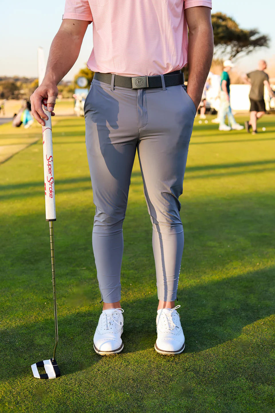 JOGGER PANTS - GREY - BOOYAA GOLF