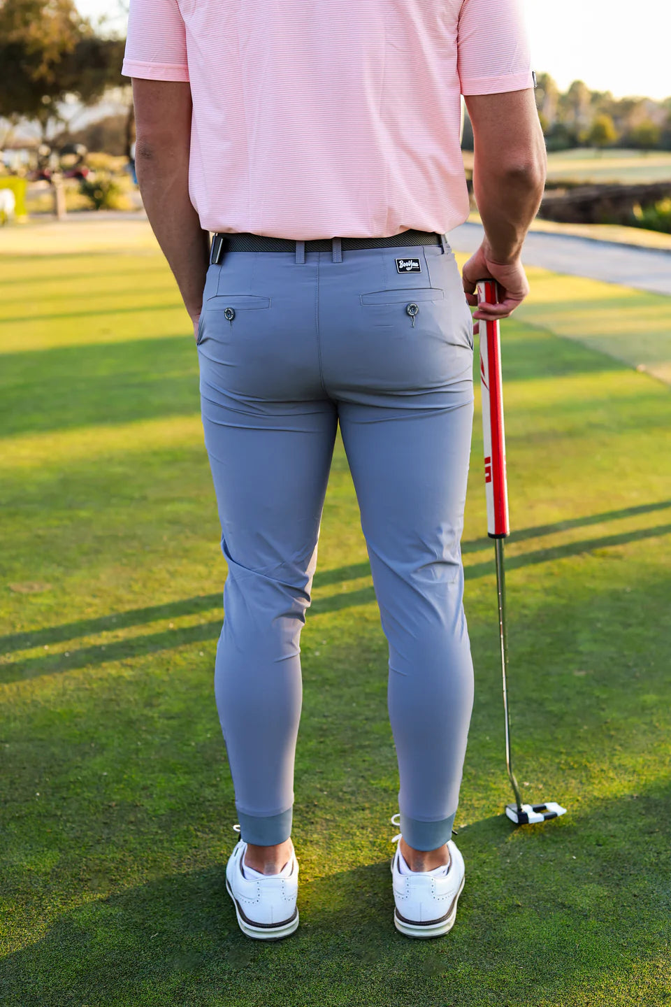 JOGGER PANTS - GREY - BOOYAA GOLF