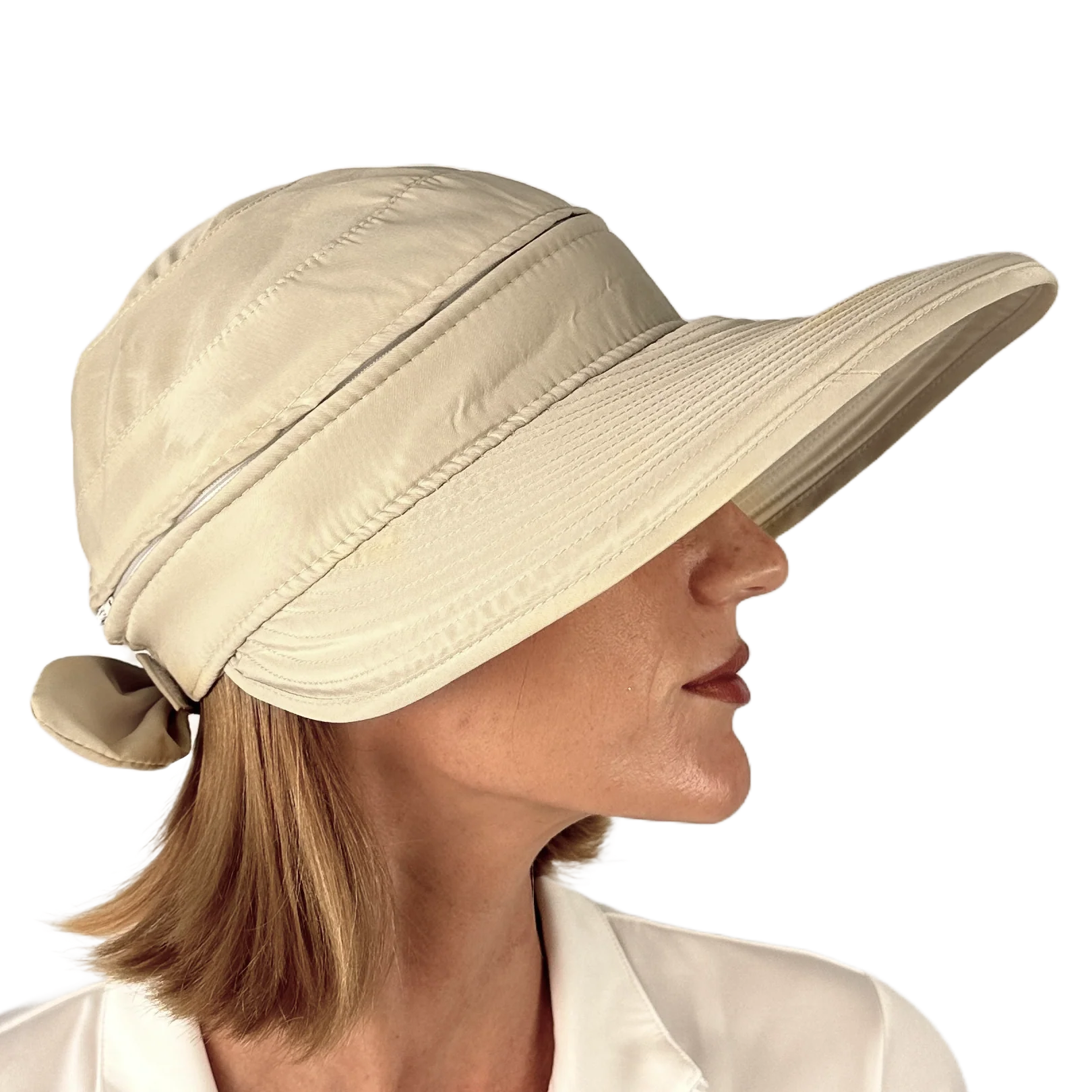 LADIES VISOR - BEIGE