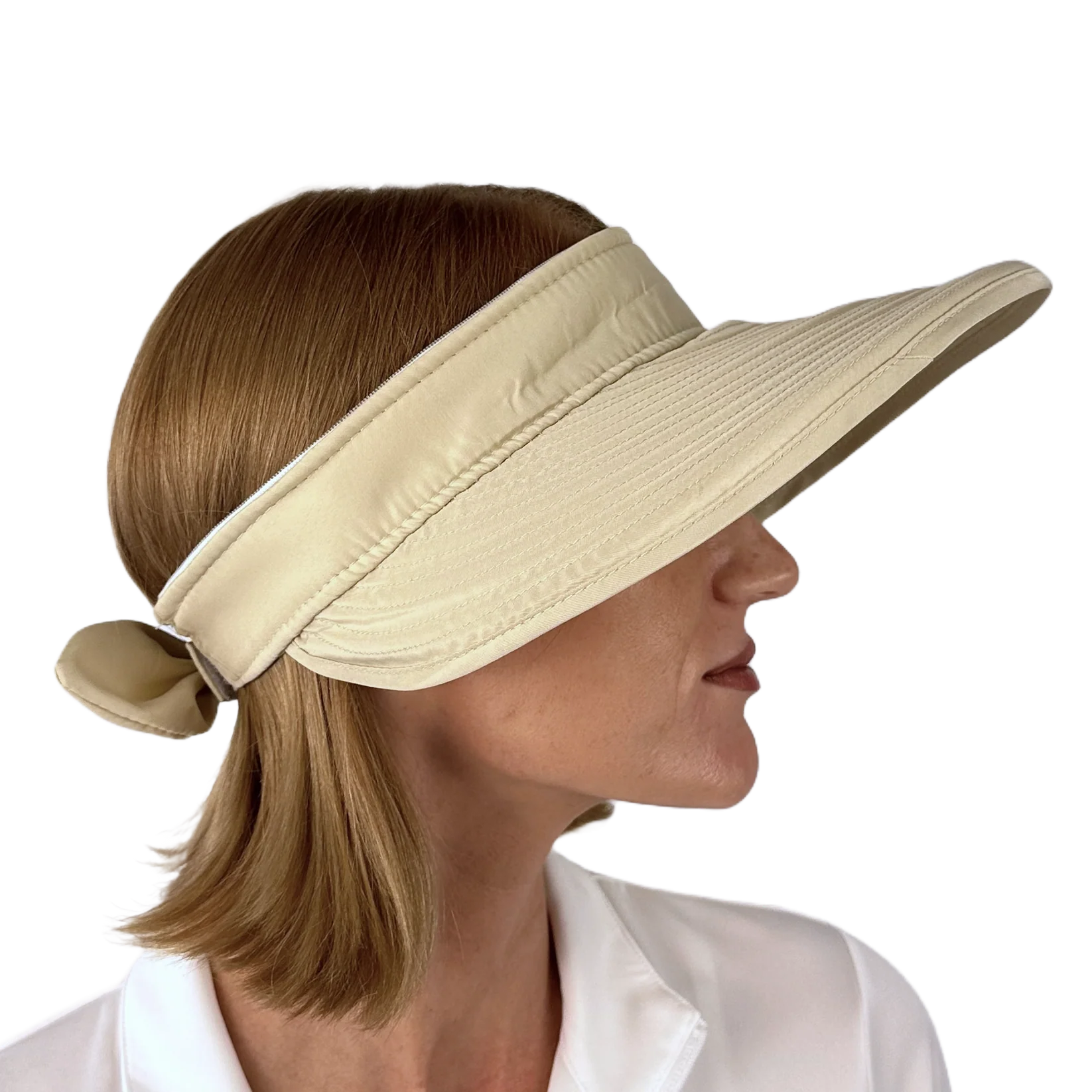 LADIES VISOR - BEIGE
