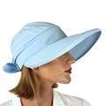 LADIES VISOR - LIGHT BLUE