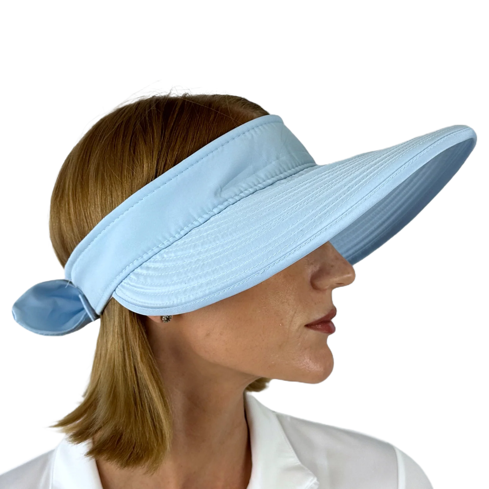 LADIES VISOR - LIGHT BLUE