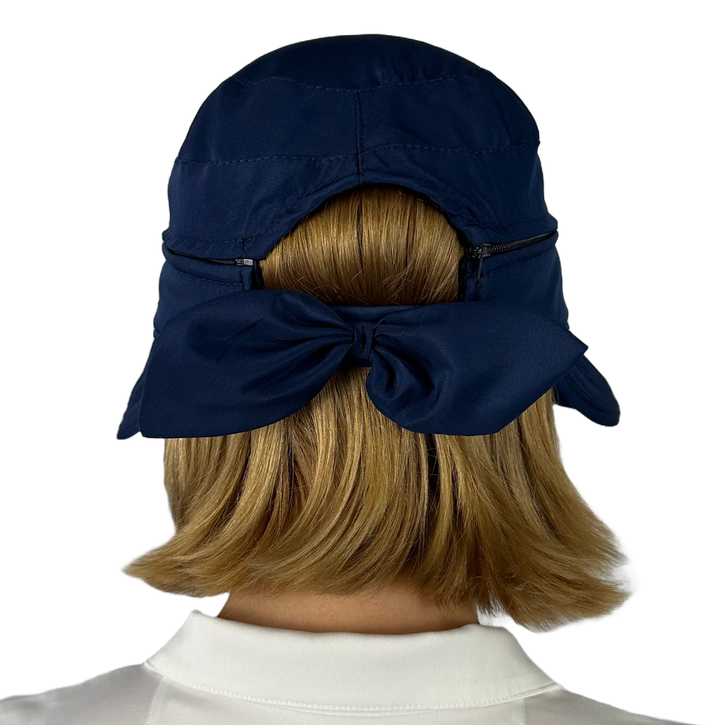 LADIES VISOR - NAVY BLUE