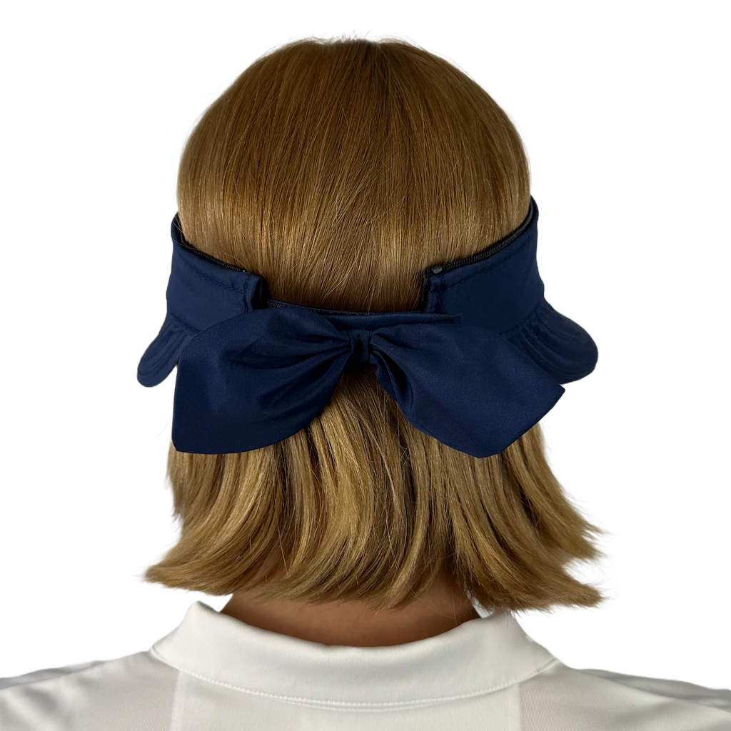 LADIES VISOR - NAVY BLUE