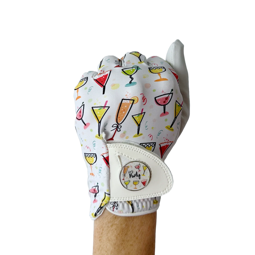 LADIES GOLF GLOVE - PARTY TIME