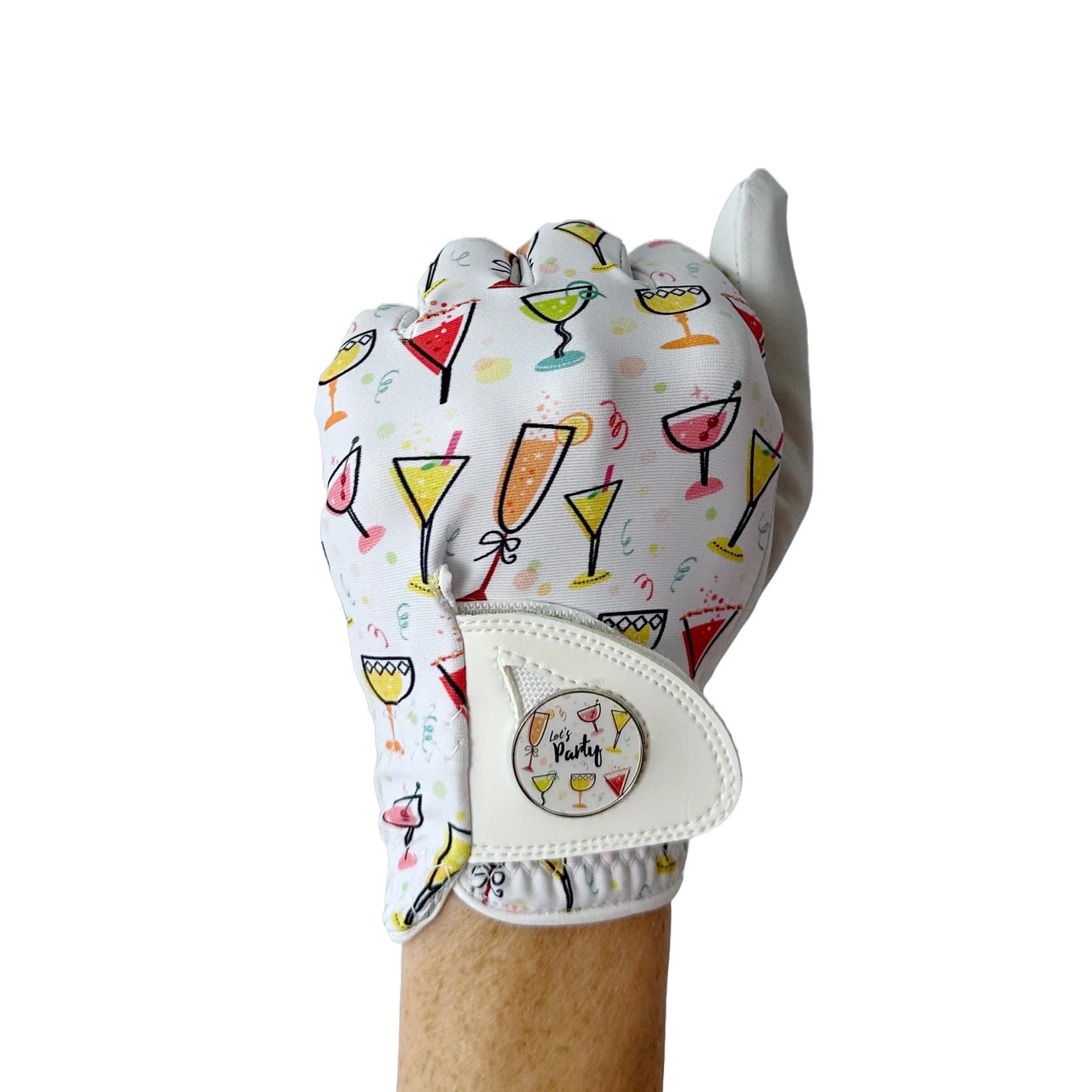 LADIES GOLF GLOVE - PARTY TIME