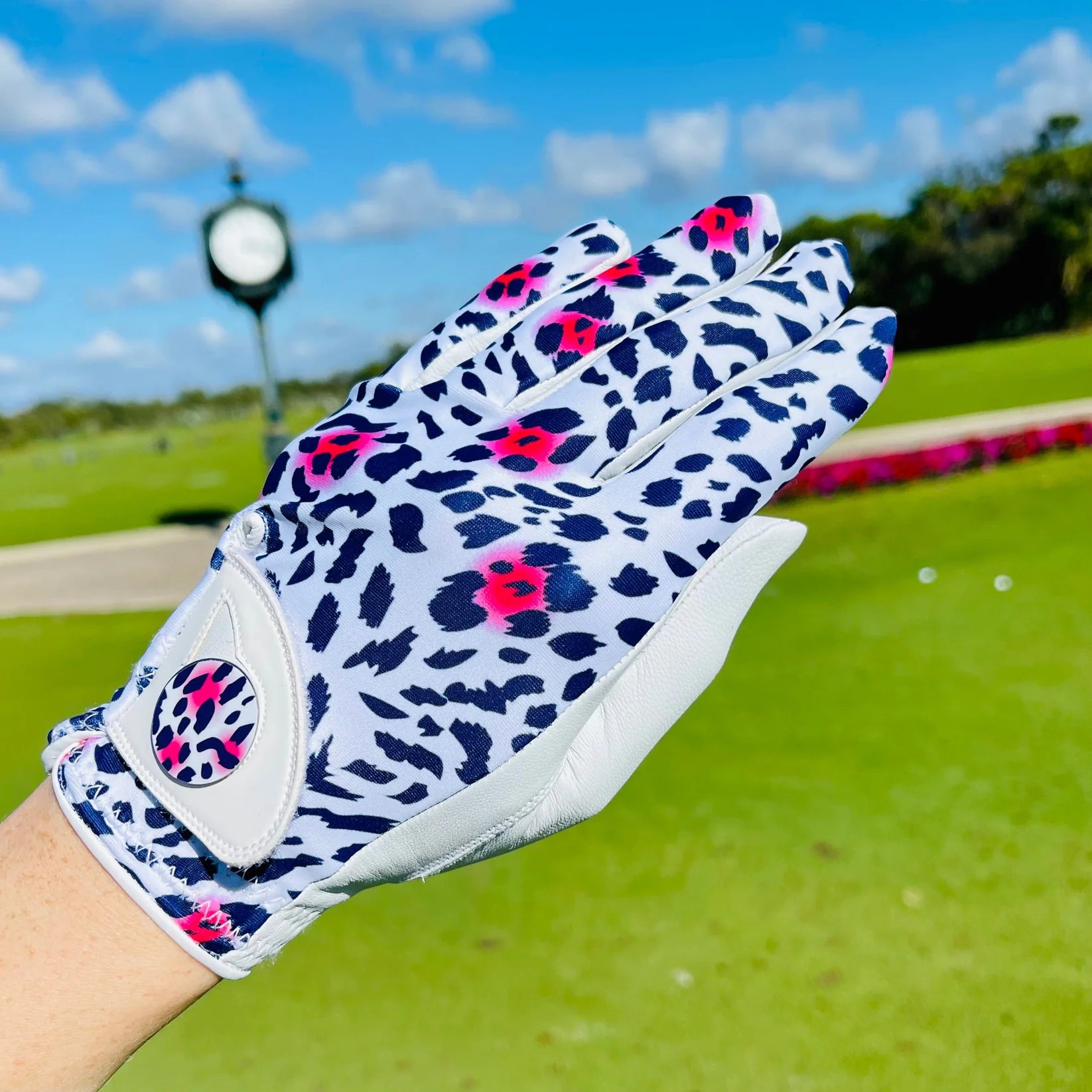 LADIES GOLF GLOVE - LADYBIRD
