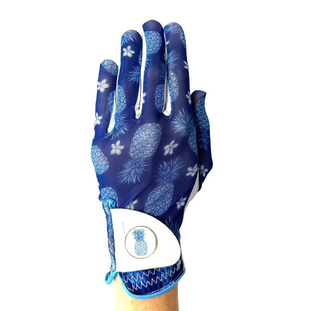 LADIES GOLF GLOVE - PINEAPPLE