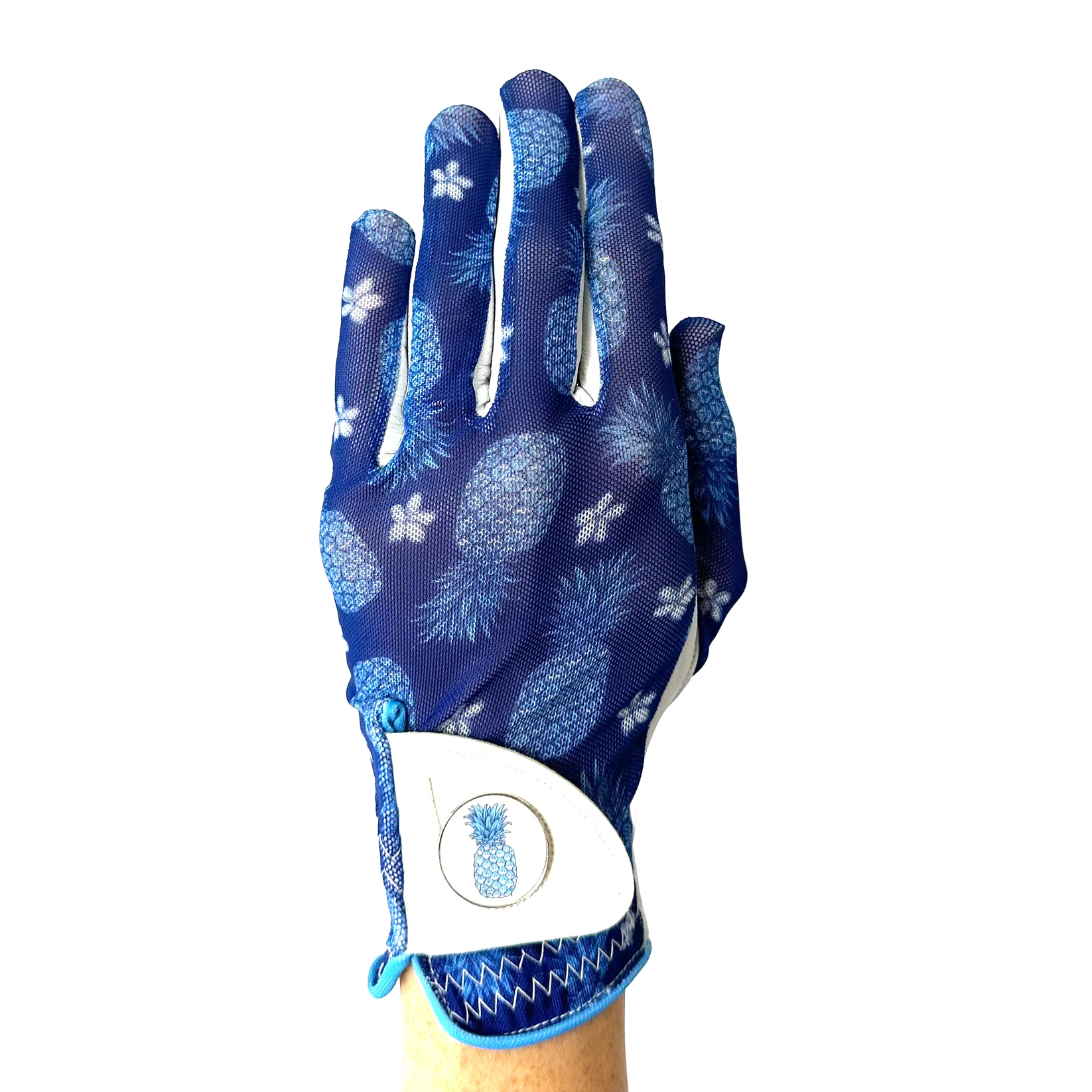 LADIES GOLF GLOVE - PINEAPPLE