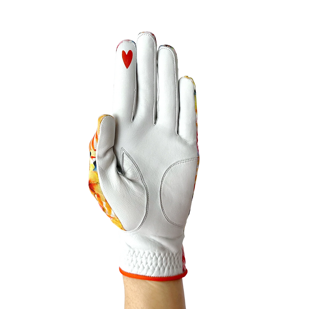 LADIES GOLF GLOVE - TROPICAL TOUCAN