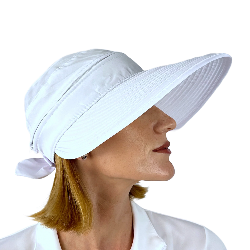 LADIES VISOR - WHITE