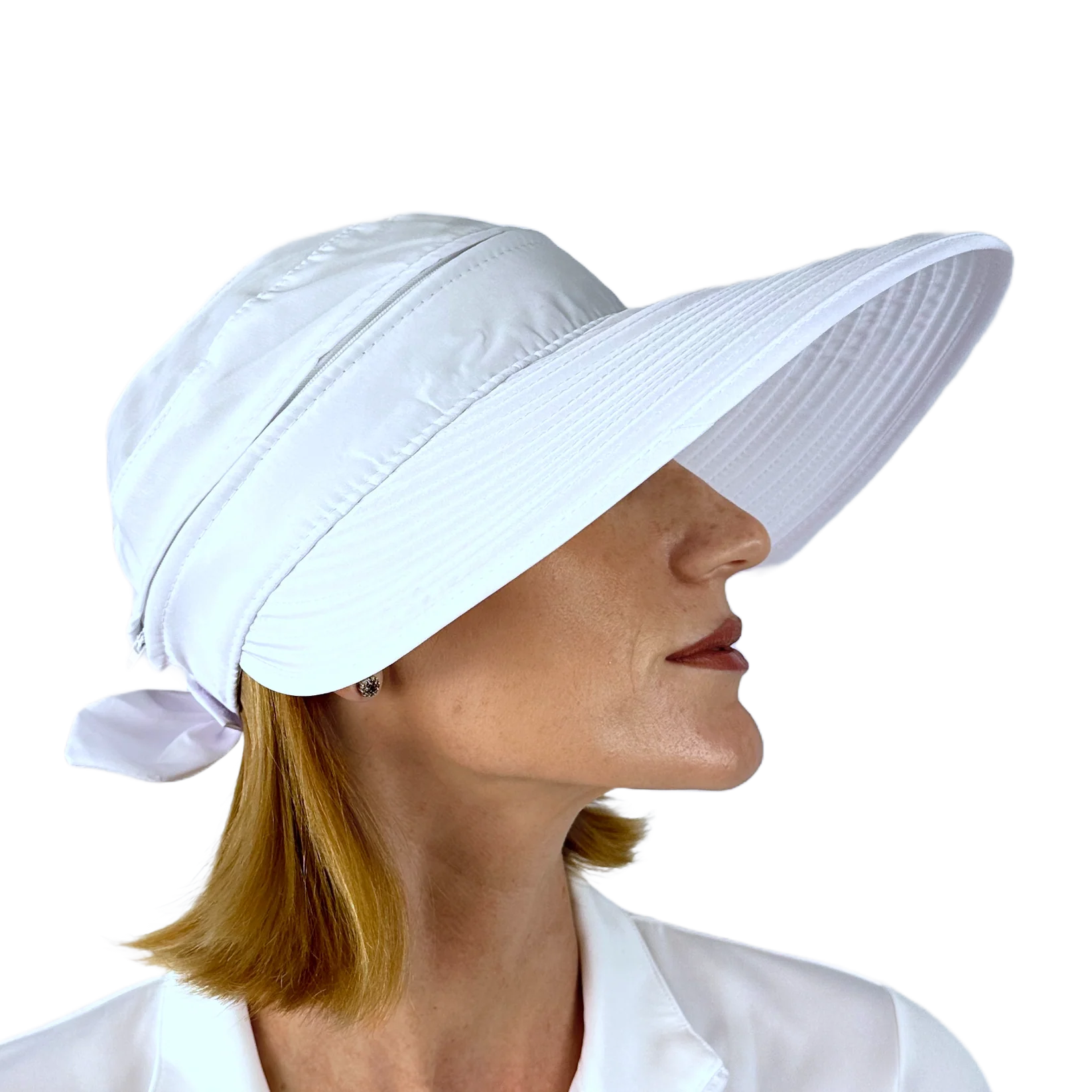 LADIES VISOR - WHITE