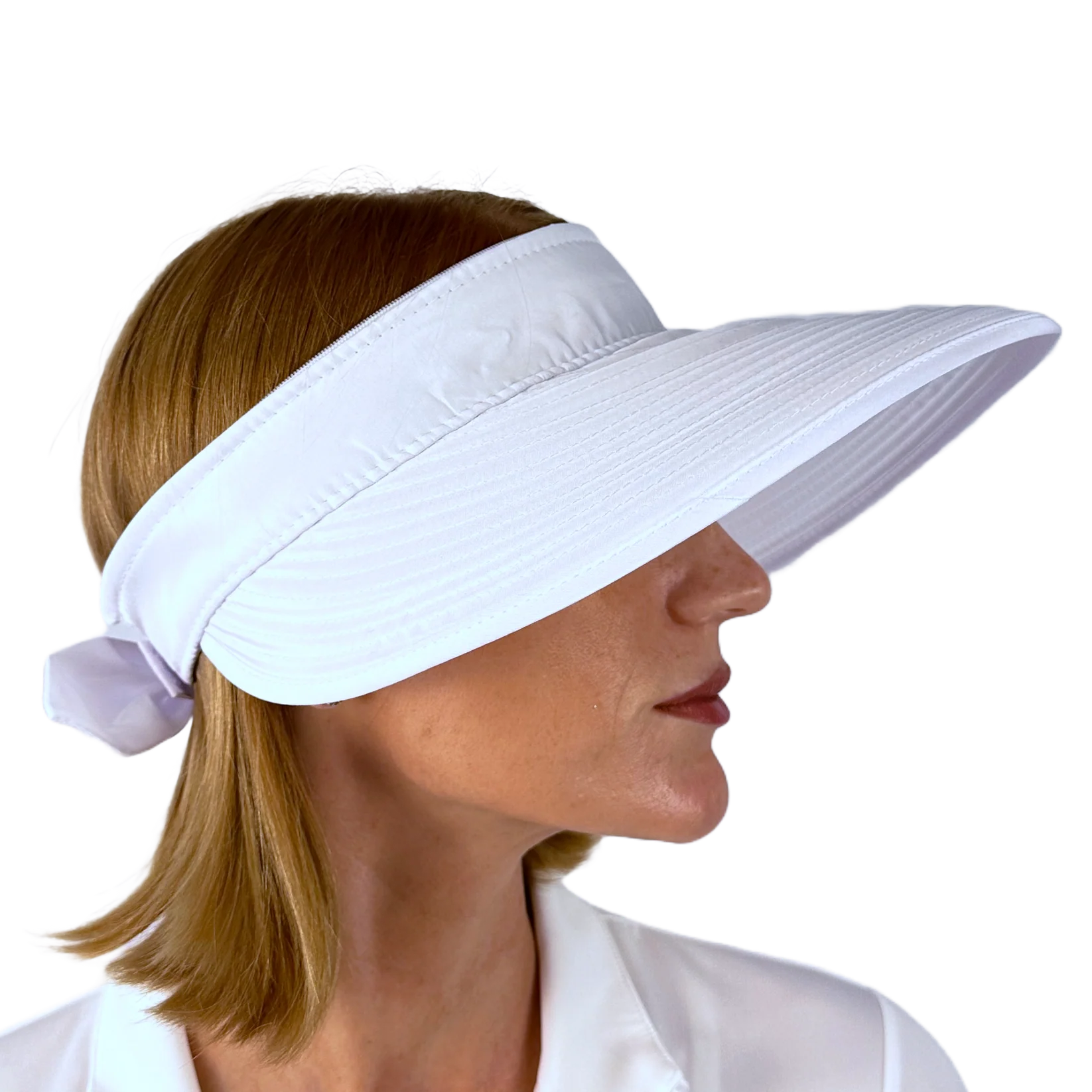 LADIES VISOR - WHITE