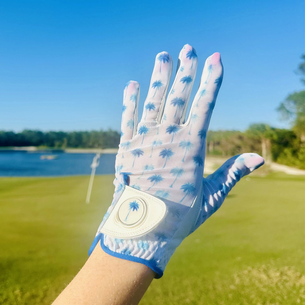 LADIES GOLF GLOVE - PALM TREE
